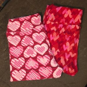 Lularoe Heart Leggings
